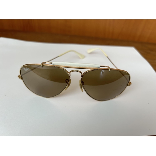 2 - Vintage Ray-Ban Aviator Sunglasses