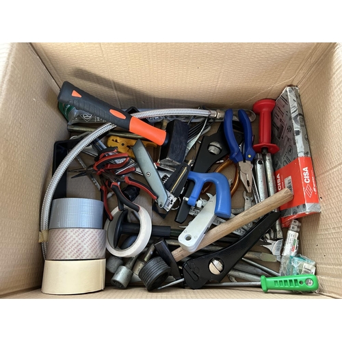 31 - Box of Various Tools and DIY Accessories