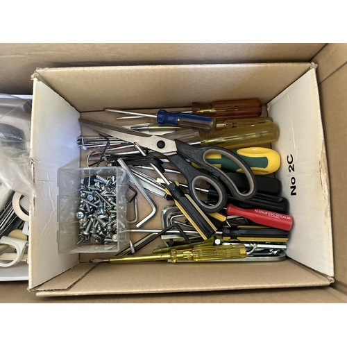 33 - Box of Various Tools and DIY Accessories