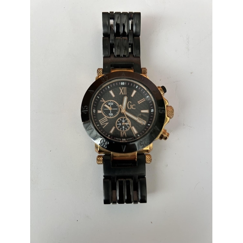 336 - Cc Guess Chronograph Watch with Date Display (Needs Battery)