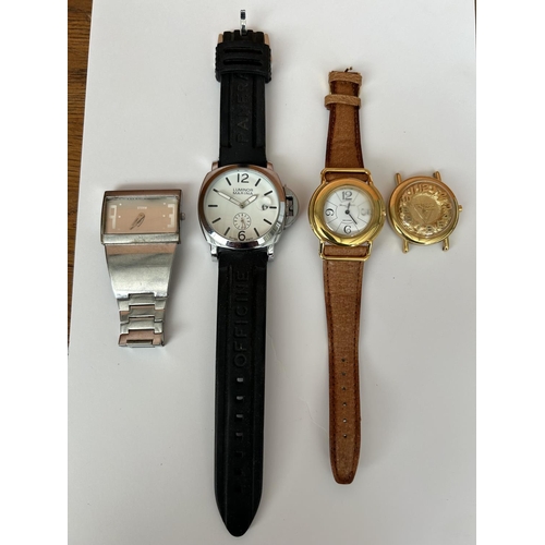 39 - Collection of 4 Watches Incl. Guess and Storm (Untested)