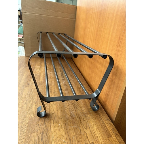 411 - Metal Shoe Rack (90cm W.)