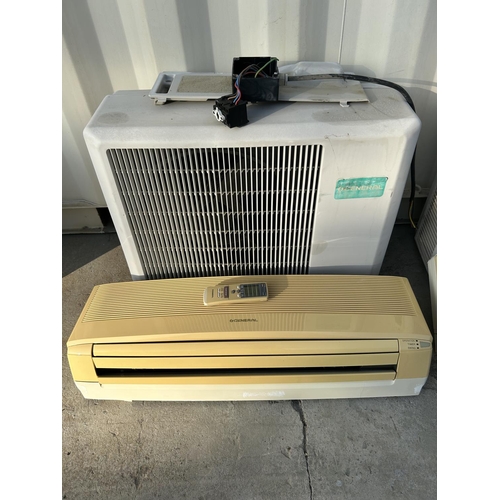 454 - General Air Conditioning Unit Model AOH9RSGA & ASH9RSGCW with Remote (A/F - Untested)