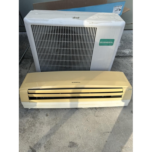 457 - General Air Conditioning Unit Model AOH9RSGA & ASH9RSGCW (A/F - Untested - No Remote)