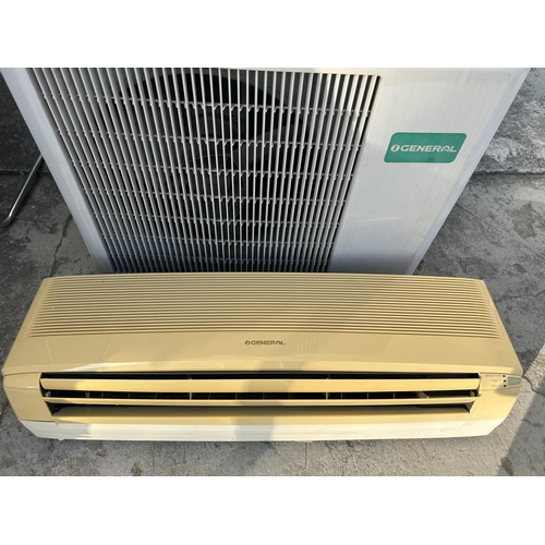 457 - General Air Conditioning Unit Model AOH9RSGA & ASH9RSGCW (A/F - Untested - No Remote)