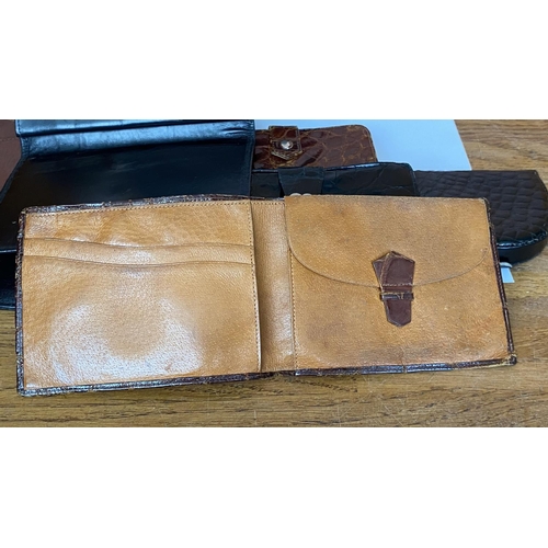 459 - Collection of Vintage Leather Wallets and Purses