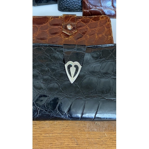 459 - Collection of Vintage Leather Wallets and Purses