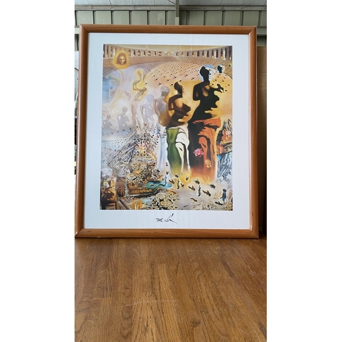 460 - Salvatore Dali Hallucinogenic Torero Framed Print (53 x 64cm)