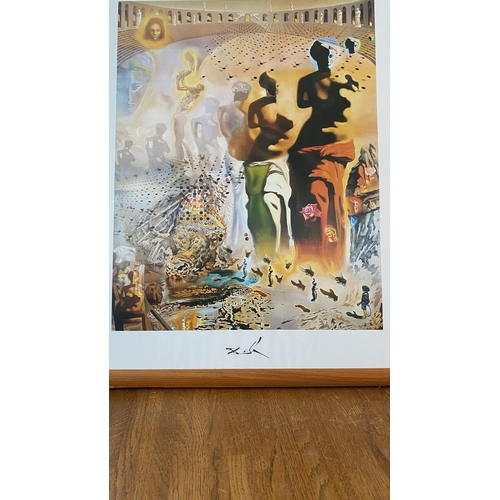 460 - Salvatore Dali Hallucinogenic Torero Framed Print (53 x 64cm)