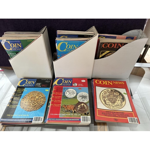 405 - Large Collection of Coins Magazines From 1995 to 2000