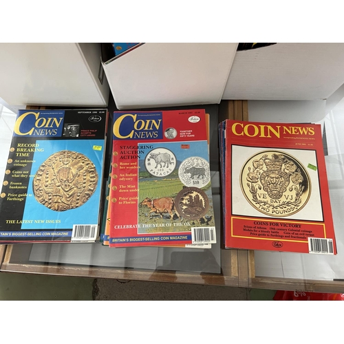 405 - Large Collection of Coins Magazines From 1995 to 2000