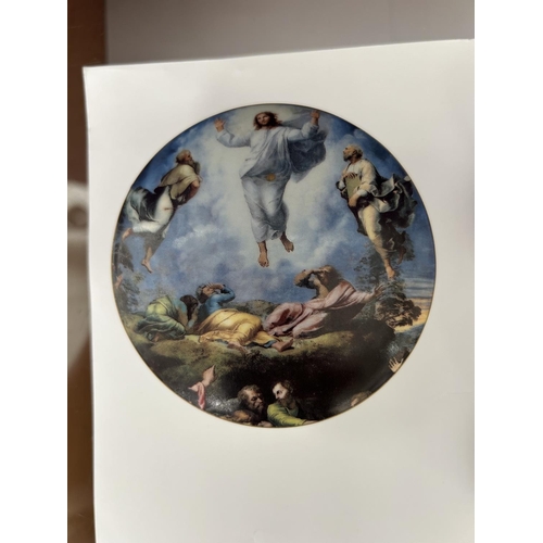 103 - Vatican Museum Rafaello Sanzio (1483-1520) 'The Transfiguration' Trinket Box and Titov Veles Porcela... 