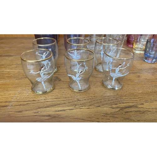 135 - Very Old Assorted Drinking/Shot Glasses