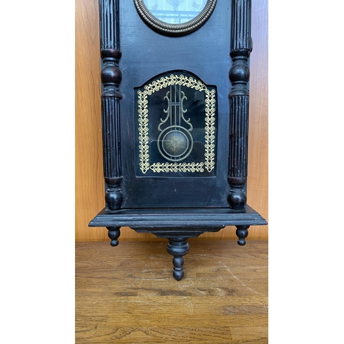 139 - Wooden Decorative Wall Clock (Needs Battery)