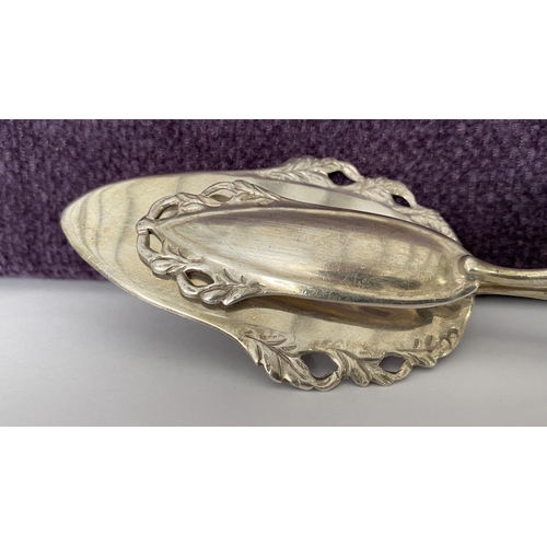 169 - Vintage Silver 830 Cake Server