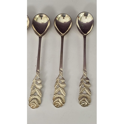 173 - Set of 6 Vintage Silver 800 Tea Spoons