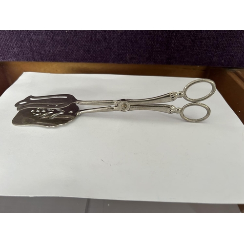 353 - Vintage Silver 800 Cake Server