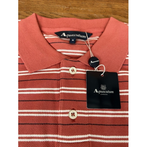 9 - Aquascutum London Byram K-Shirt Size M. Reg (Unused)