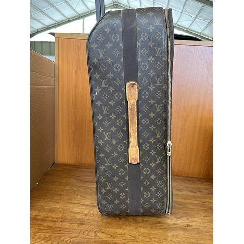 366A - Vintage Louis Vuitton Luggage Travel Suitcase (A/F - Needs Attention)