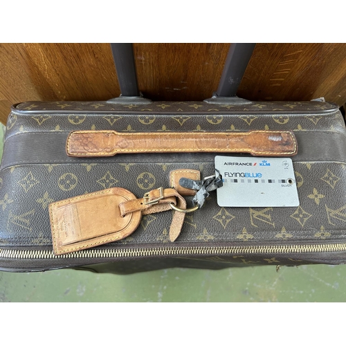 366A - Vintage Louis Vuitton Luggage Travel Suitcase (A/F - Needs Attention)