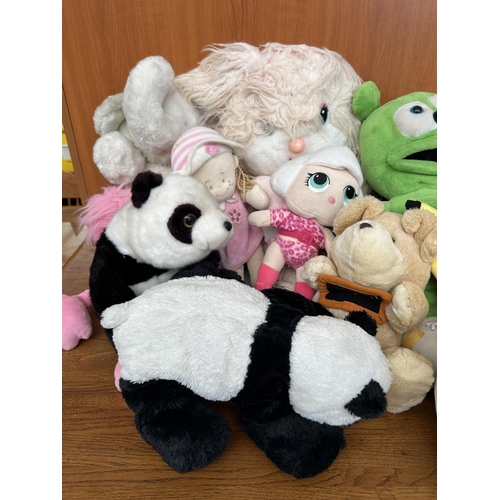 121 - Large Qty of Teddy Bears Soft Toys