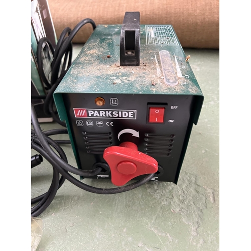 214 - Parkside PESG 120 A1 Arc Welder with Qty of Welding Electrodes