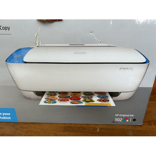 221 - HP Deskjet 3639 Wireless Printer