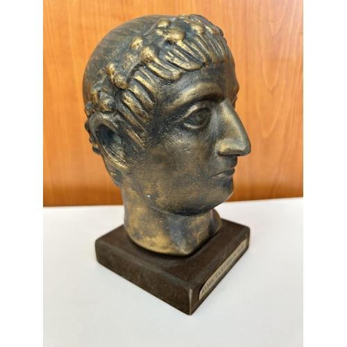 53 - 'Konstantin IV Bek' Russian Antique Bronze Bust