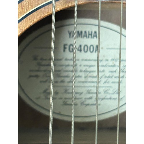 52 - Yamaha FG-400A Acoustic Guitar