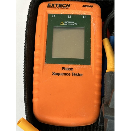 162 - Extech 480400 Phase Sequence Tester