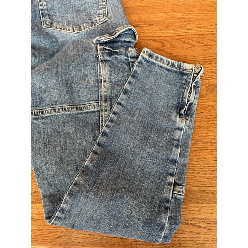 176 - Pair of Zara Cargo Jeans Size 32 (Unused)