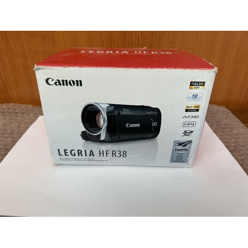 39 - Canon Legria HF R38 HD Camcorder