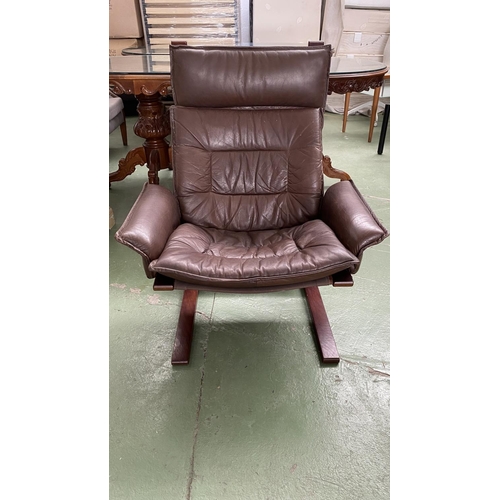 4 - Vintage Mid Century Leather Siesta Armchair