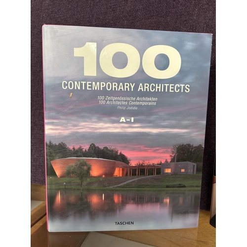 8 - Taschen 100 Contemporary Architects 2-Volume Book in English German and French