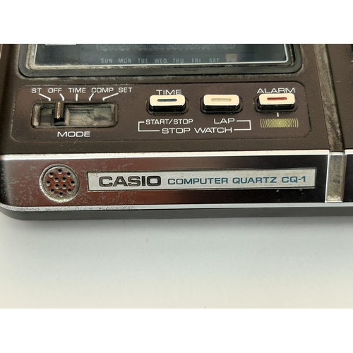 132 - Vintage 1976 Collectible Casio Computer Quartz CQ1 (Untested)