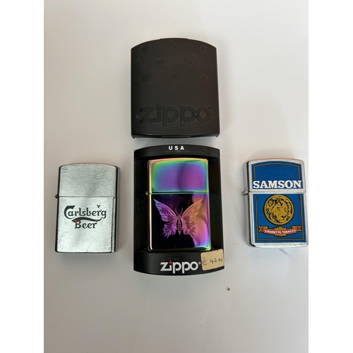 133 - Zippo Lighter Made in USA in Box and x2 Other