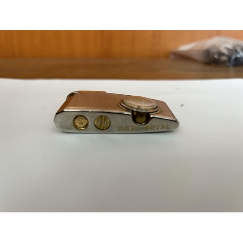 232 - Vintage 1970's Collectible Lighter with Mechanical Clock