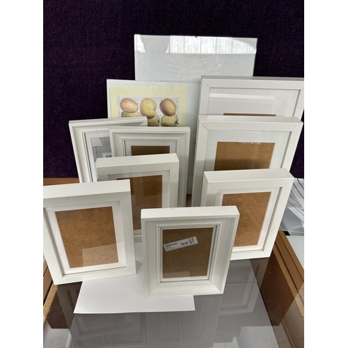 147 - Collection of 11 Picture Frames of Various Sizes (Unused)