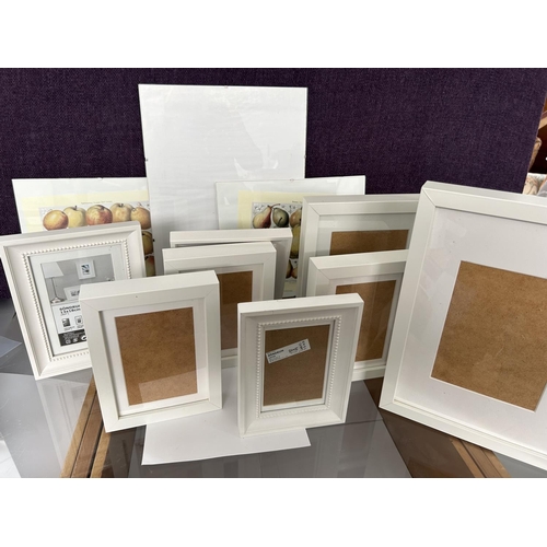 147 - Collection of 11 Picture Frames of Various Sizes (Unused)