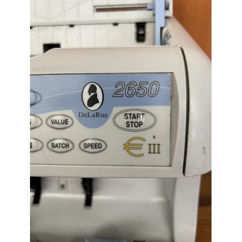 28 - DeLaRue 2650 Money Note Counting Machine