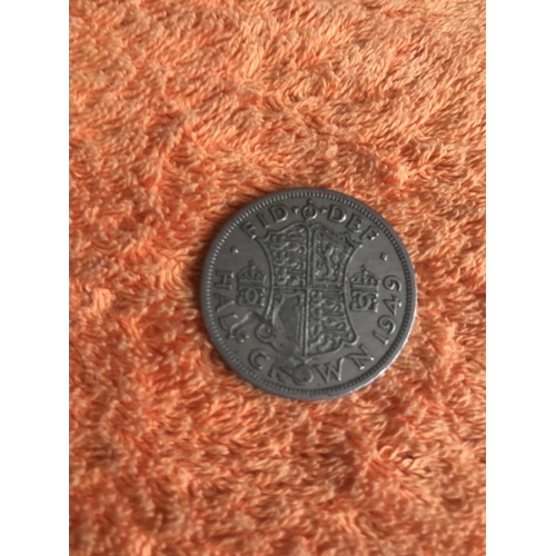 138 - Vintage George VI 1949 Coin