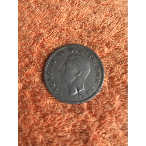 138 - Vintage George VI 1949 Coin