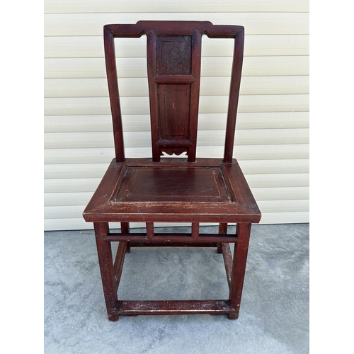 544 - Antique Early 19th Century Hardwood Chinese Chair