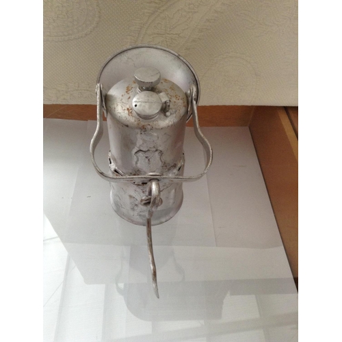 594 - Antique Collectable Miner's Lamp