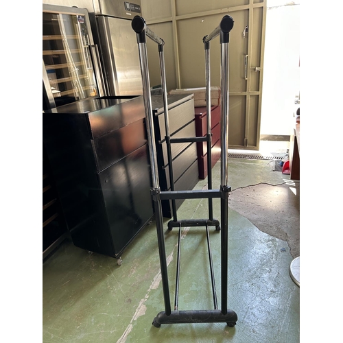 192 - Double Folding Cloth Hanger on Castors