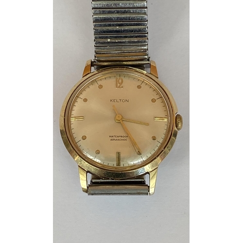 21 - Vintage From 1978 Kelton Armachoc Watch with Mechanical Movement, Manual Winding, Working