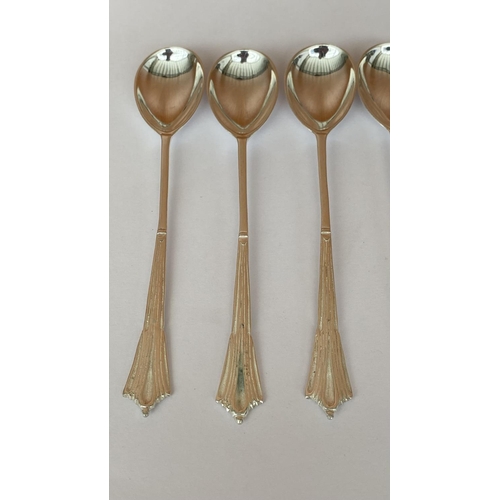 84 - Set of 6 Silver 830 Cake Spoons (84.2gr)