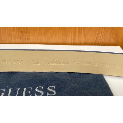 87 - Guess Ladies Leather Belt (Unused)