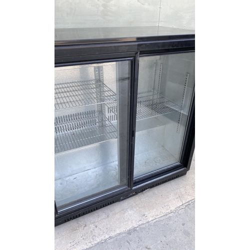 83 - Cool Head BBC 208S 2-Sliding Door Drink Cooler (90 W. x 51 D. x 90cm H.)