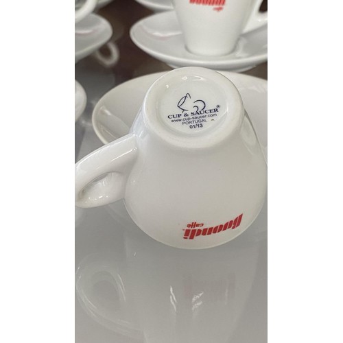 75 - Qty of Buondi Espresso Coffee Cups and Saucers (Hotelware)